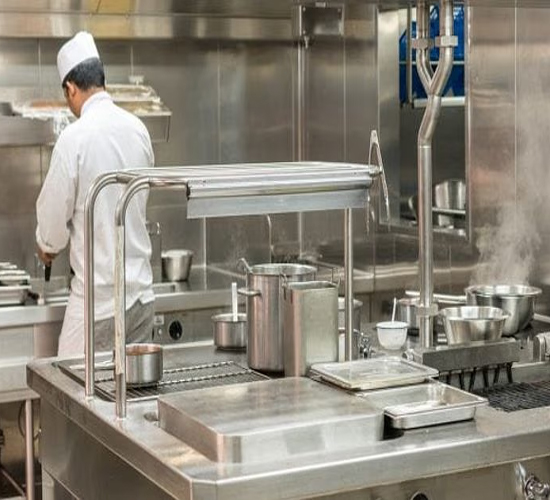 Hotel kitchen accessories by silver hand general trading