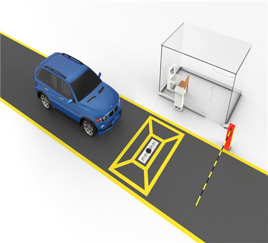 Intelligent vehicle undercarriage scanner by silver hand general trading